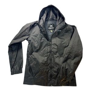 Arctix kids Black Rain Jacket with Hood Unisex